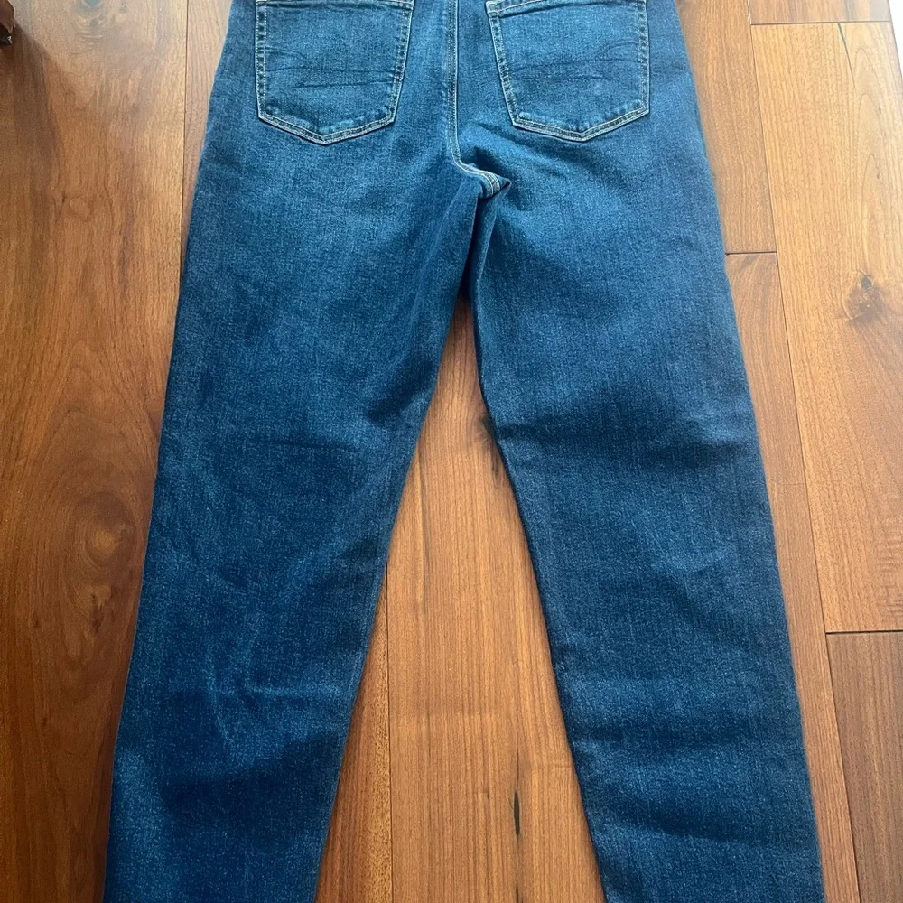 American Eagle Outfitters Dark Blue Women's Jeans - Picture 5 of 7